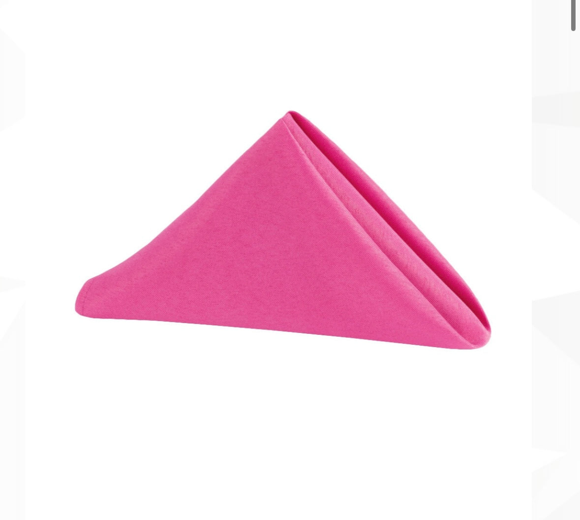 5 Napkins per pack | Fuchsia Napkins