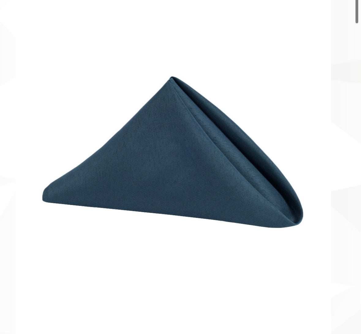 5 Napkins per pack | Navy Blue Napkins