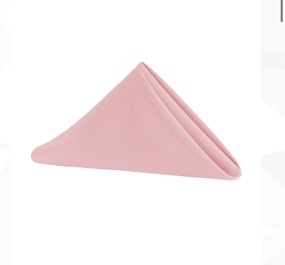 5 Napkins per pack | Rose Napkins