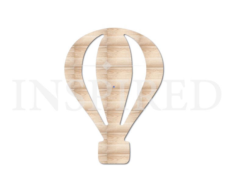 Hot Air balloon-Wood- 3 days TURN AROUND { PICK UP ONLY}