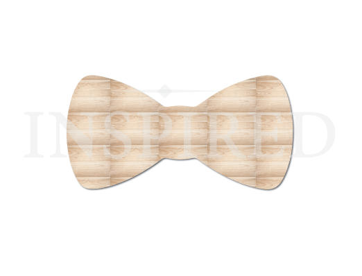 Bow tie-Wood- 3 days TURN AROUND { PICK UP ONLY}