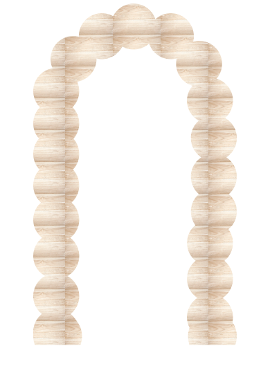 Bubble Arches- Wood Build { PICK UP ONLY}