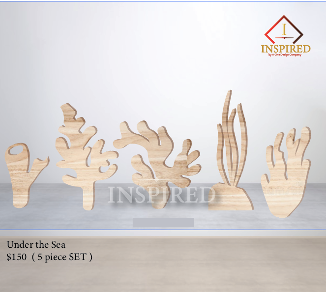 Under the sea Set- Wood Build { PICK UP ONLY}
