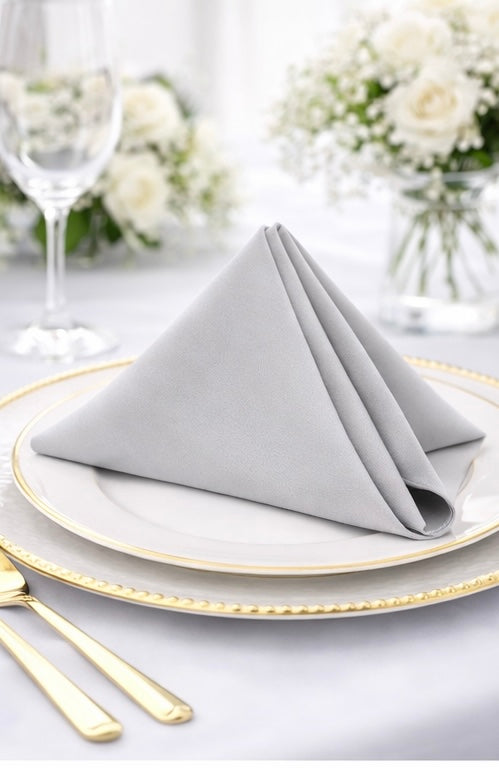 5 Napkins per pack | Grey Napkins