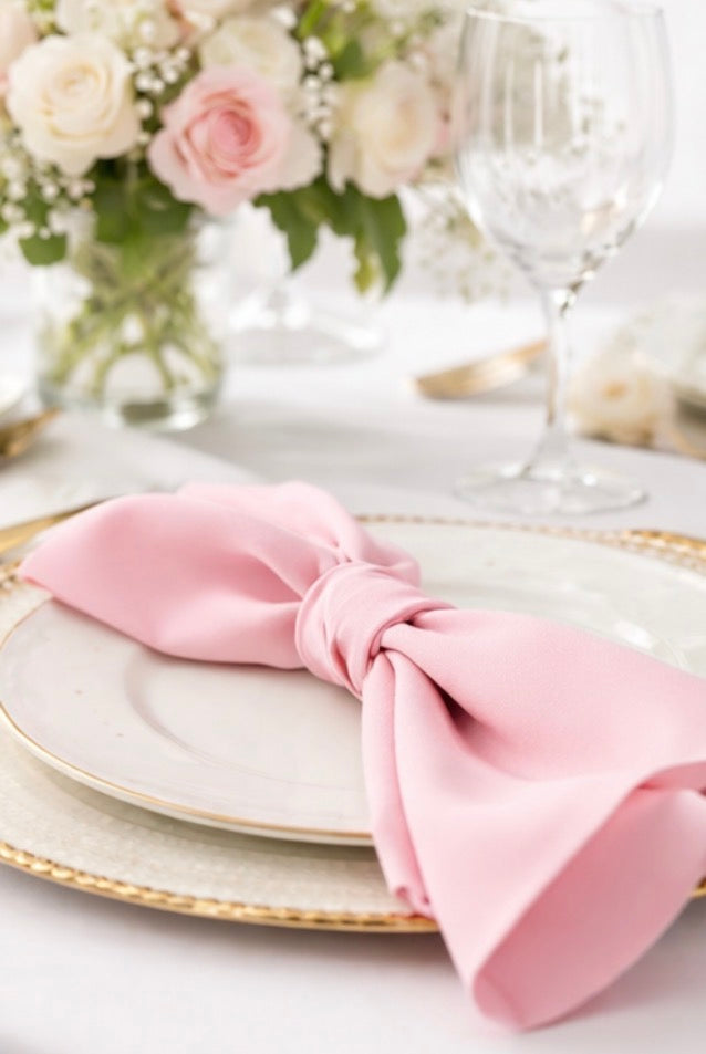 5 Napkins per pack | Pink Napkins