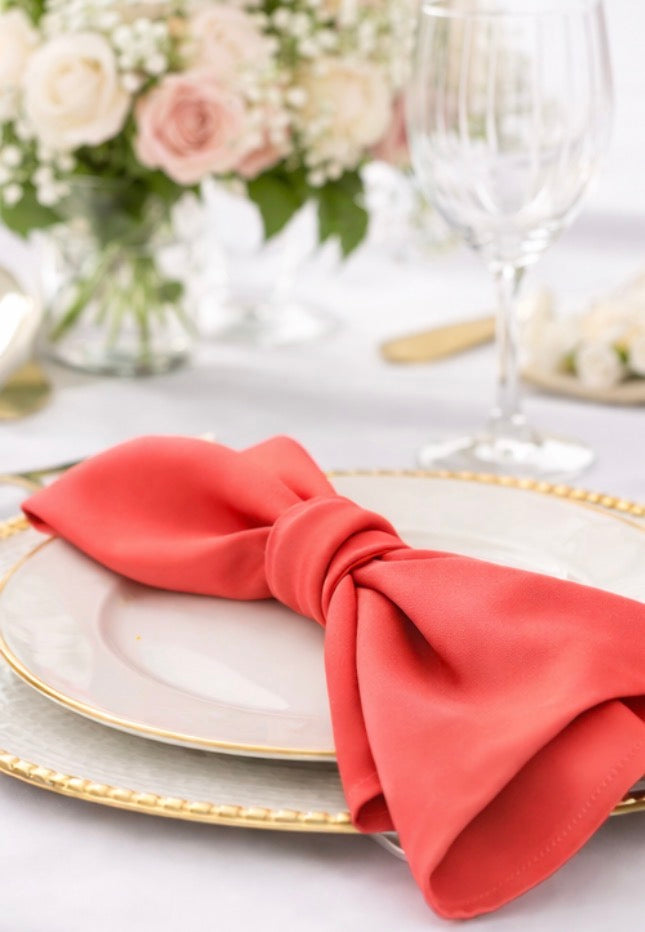 5 Napkins per pack | Coral Napkins
