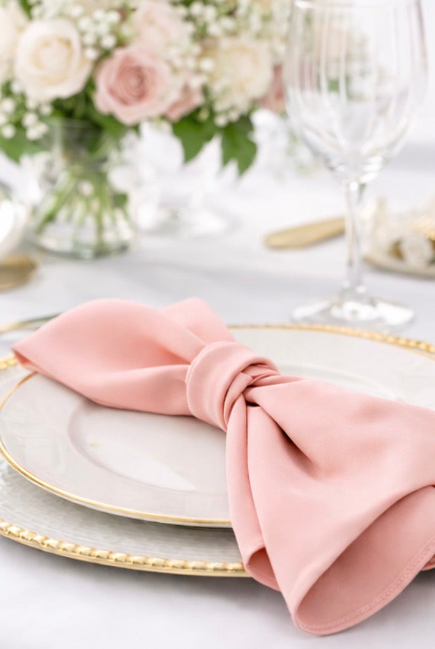 5 Napkins per pack |  Blush Napkins