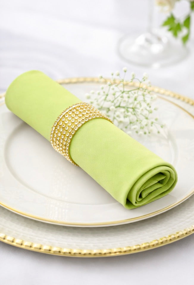 5 Napkins per pack |  Lime Green  Napkins