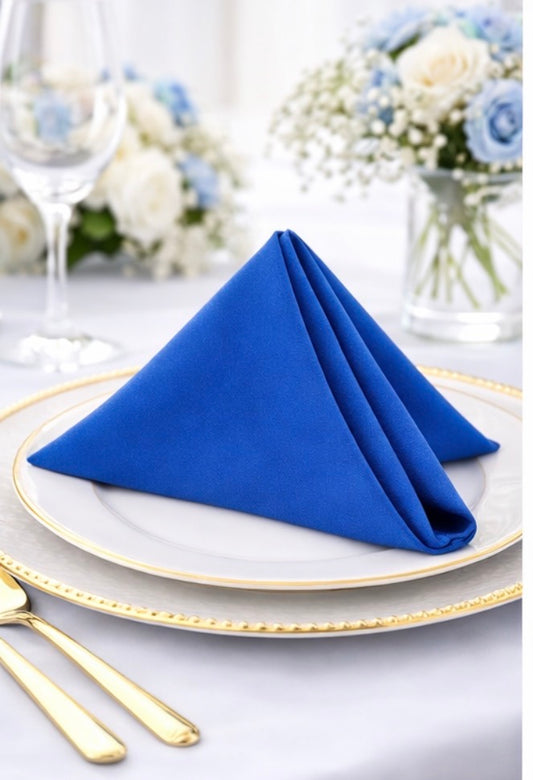 5 Napkins per pack | Royal Blue Napkins