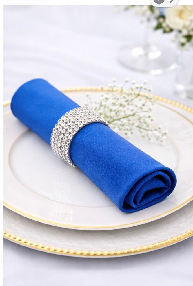 5 Napkins per pack | Royal Blue Napkins