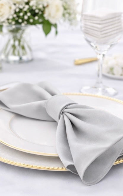 5 Napkins per pack | Grey Napkins