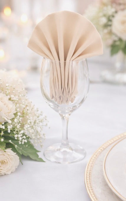 5 Napkins per pack |  Nude Napkins