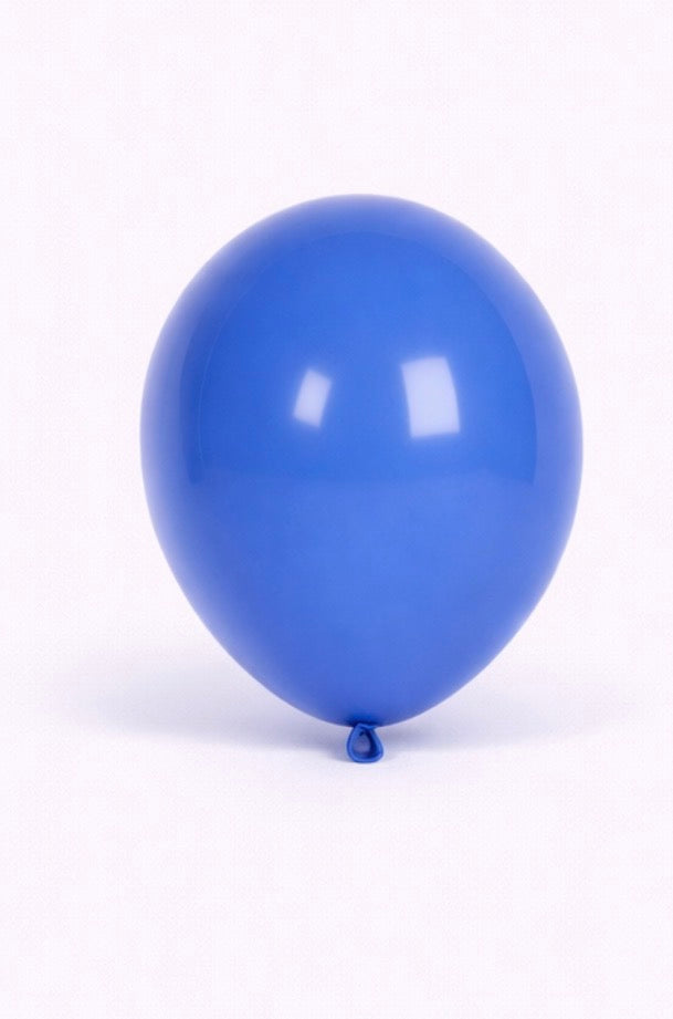 12” & 5” Latex Balloon – Dark Blue - Balloons -Helium available)
