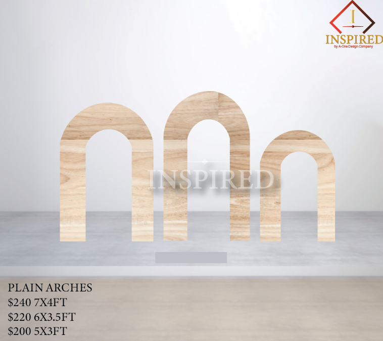 Plain Arches- Wood Build { PICK UP ONLY}