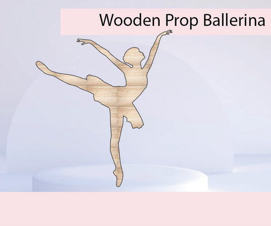 Ballerina -Wood- 3 days TURN AROUND { PICK UP ONLY}