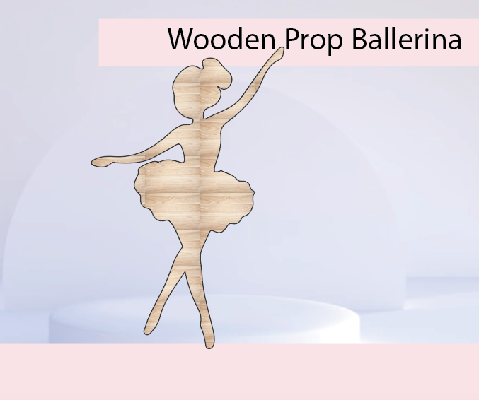 Ballerina -Wood- 3 days TURN AROUND { PICK UP ONLY}