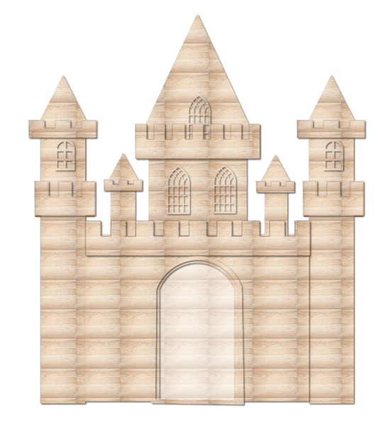 Princess castle- Wood Build { PICK UP ONLY}