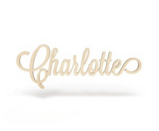 Customized Wooden Name - 3 day Processing time
