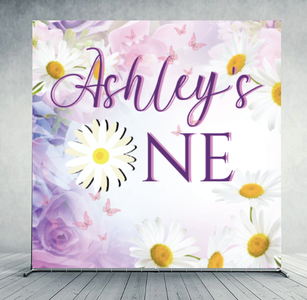 Daisy -Backdrop -  Lilac  - INSTANT DOWNLOAD