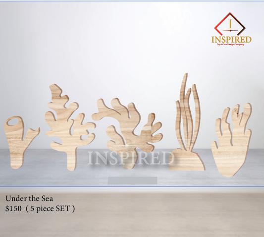 Under the sea Set- Wood Build  { PICK UP ONLY}